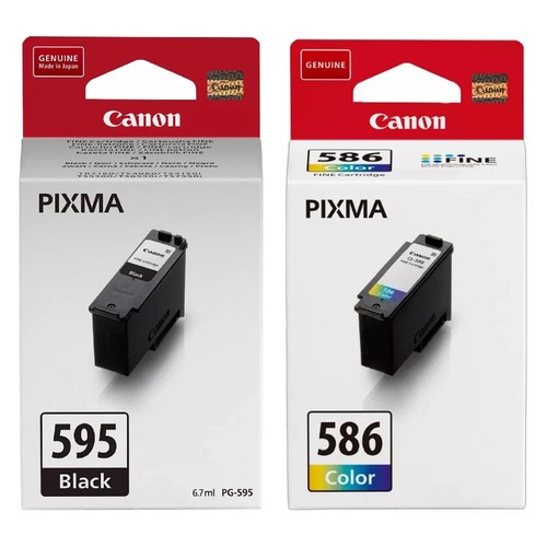 Canon 595 black 586 - canon, cl-586