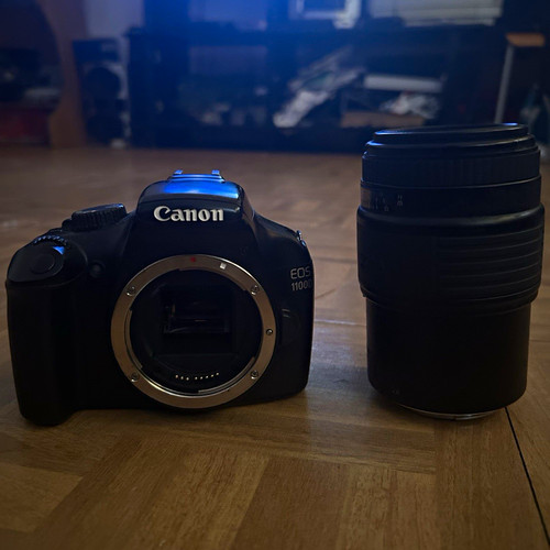 Canon eos 1100d 2mp black - eos,