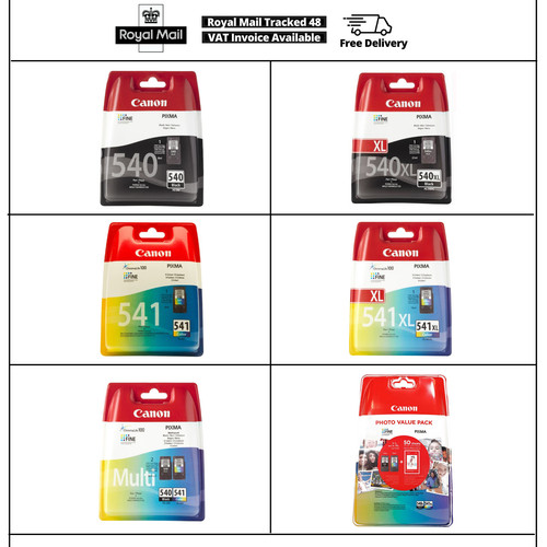 Canon pg540 pg540xl cl541 - canon,