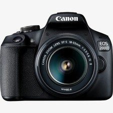 Canon EOS 2000D Camera + EF-S